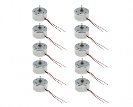 10pcs DC Micro 300 Motor 3.0V 7000rpm Electric Motor Science Experiment  for Toy/4WD